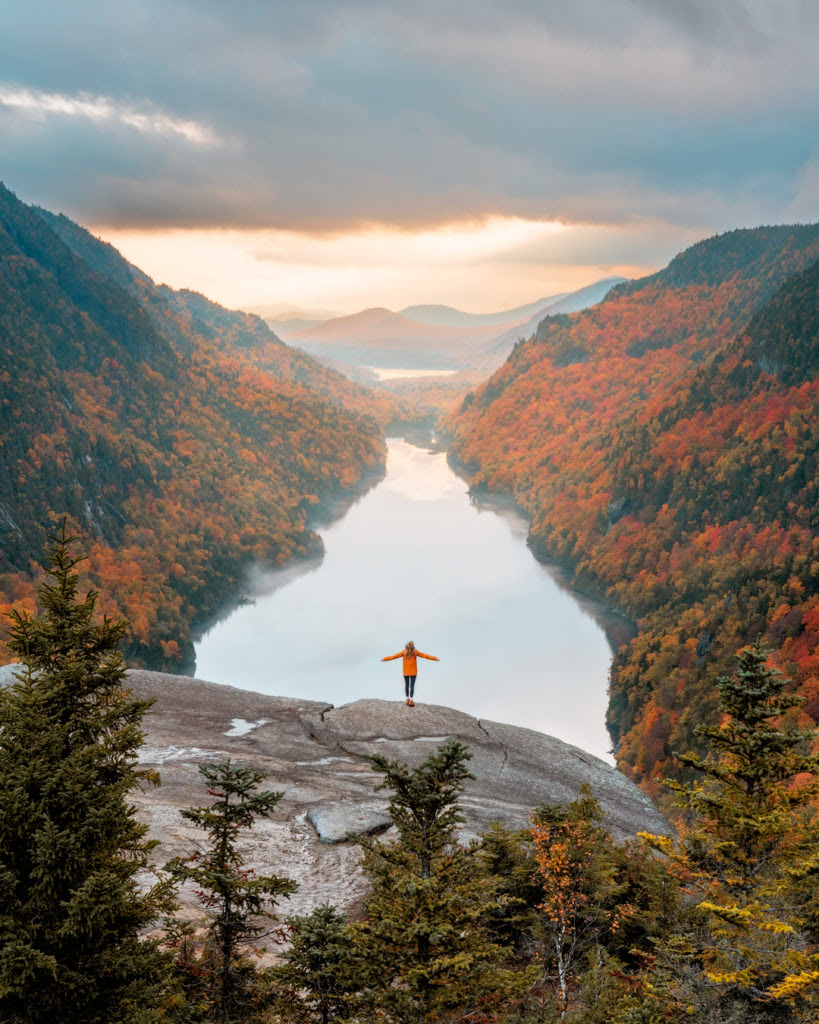 New England Fall Road Trip Ultimate Itinerary Renee Roaming Adirondacks Lake Placid Hike Upstate New York