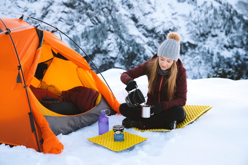 Ultimate Guide to Winter Hiking and Camping - backcountry cooking in winter