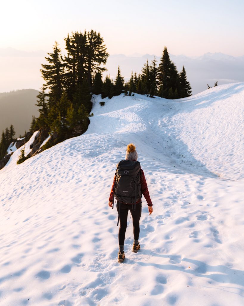 Ultimate Guide to Winter Hiking and Camping - winter sunrise hike