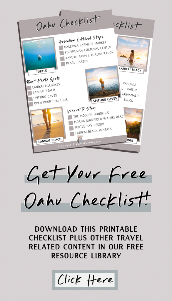 oahu hawaii destination checklist renee roaming