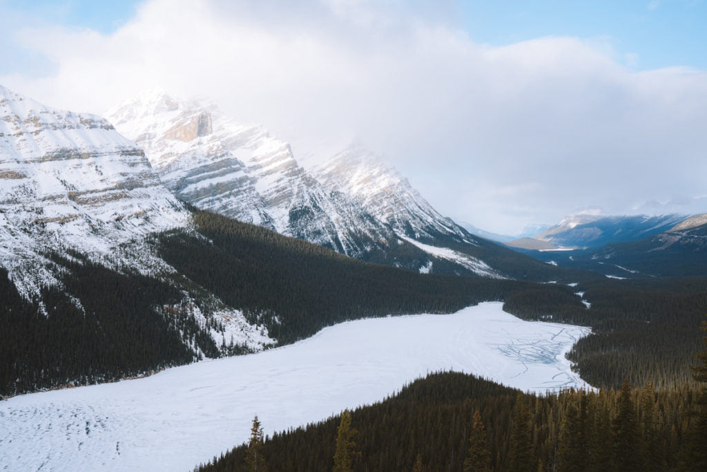 Icefields Parkway Peyto Lake