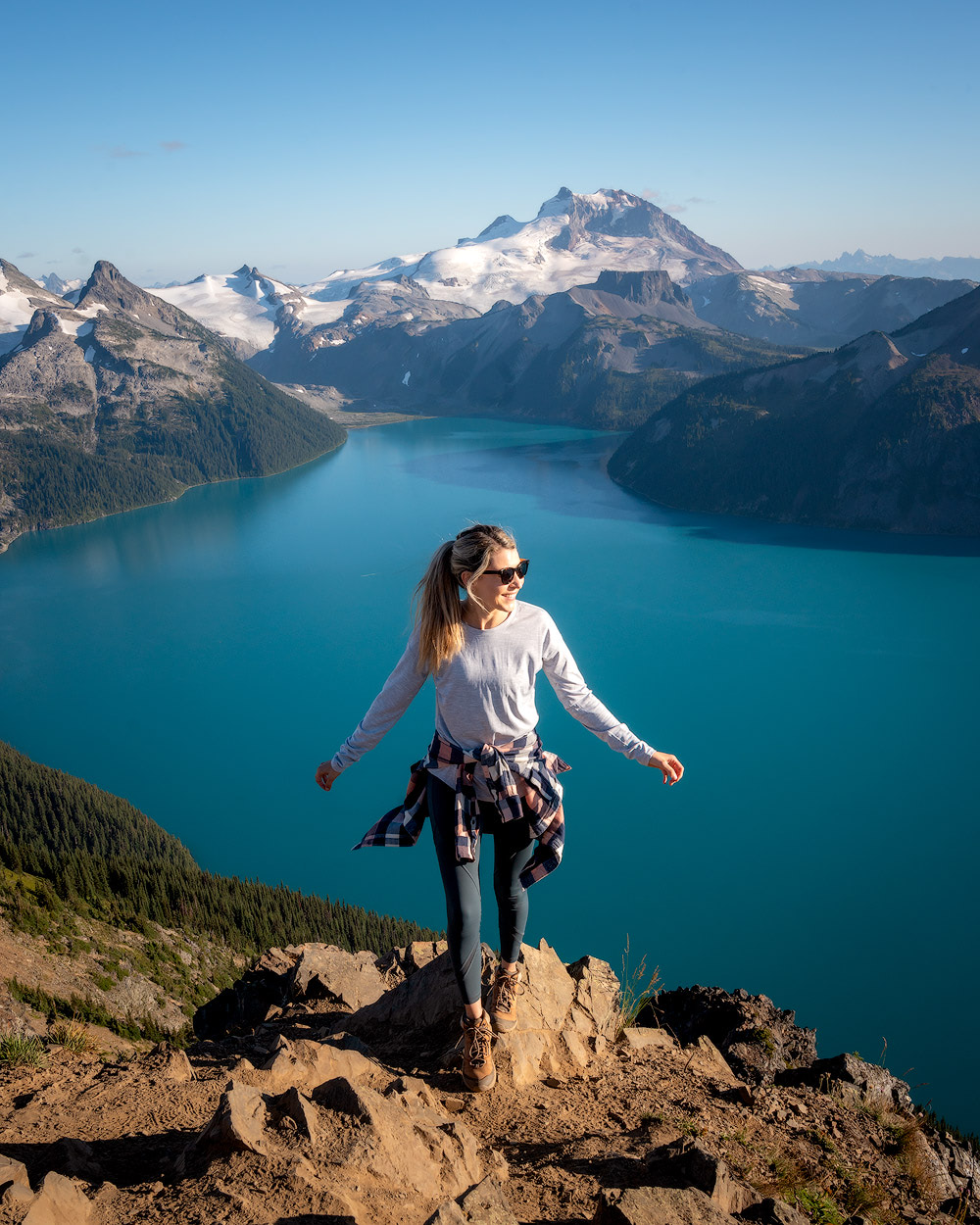 Garibaldi Provincial Park Panorama Ridge Overnight Backpacking Trip Ridge Daytime