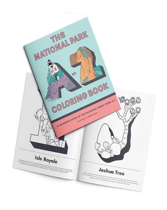Holiday Gift Guide for National Park Lovers - Coloring Book
