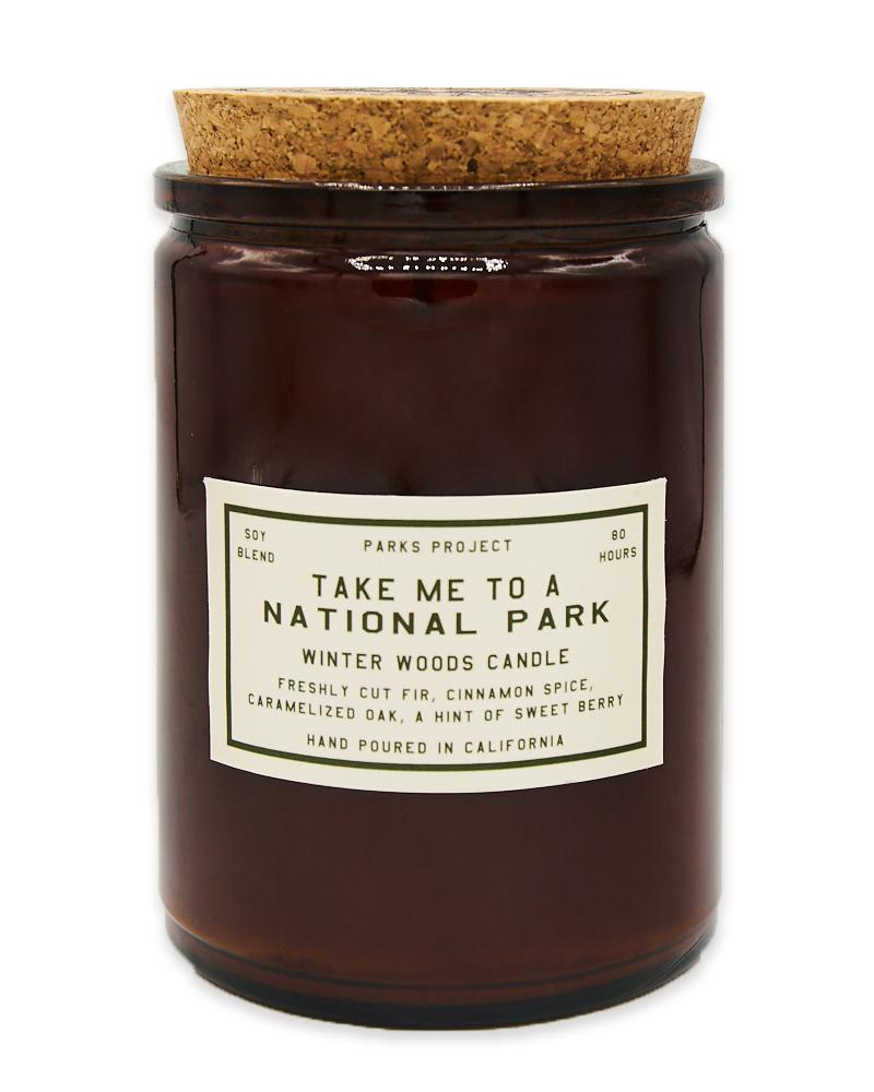 Holiday Gift Guide for National Park Lovers - Couple Gift Idea Candle