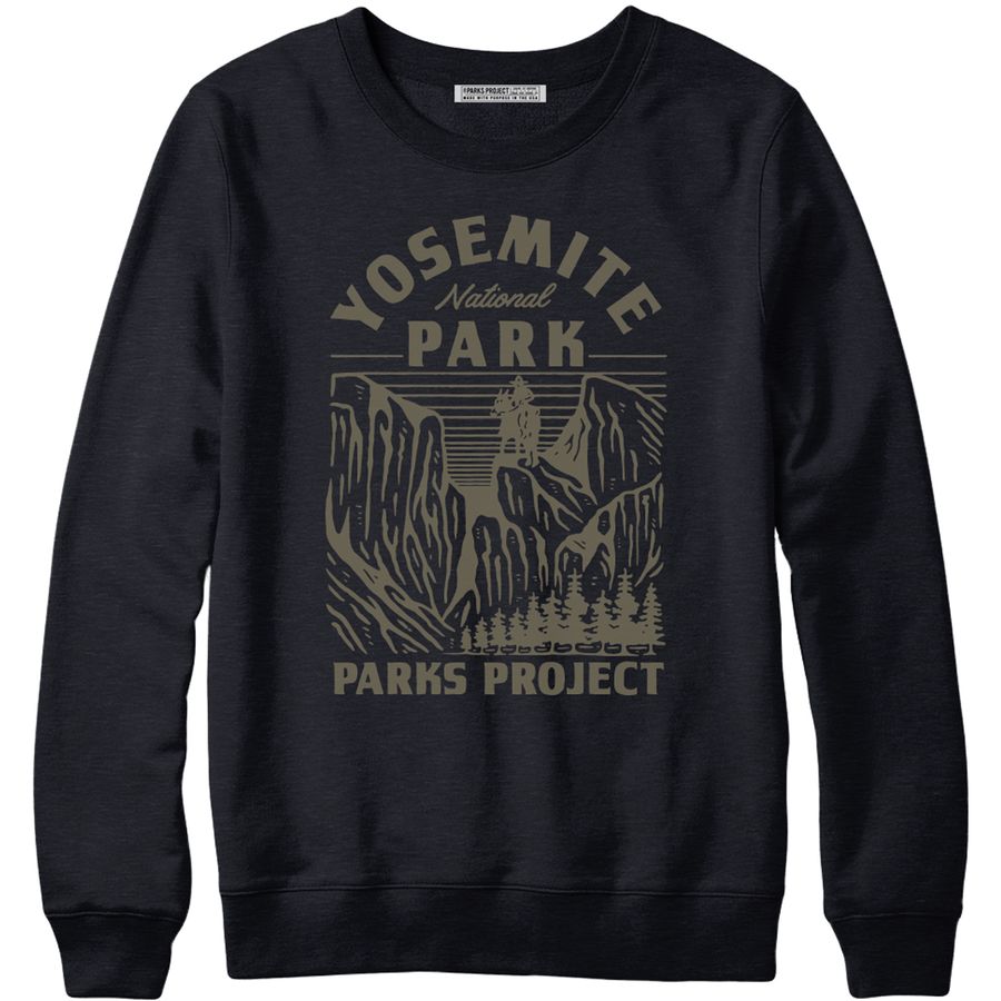 Yosemite Riders Crew Sweatshirt | Meaningful Experiences and Eco-Friendly Gift