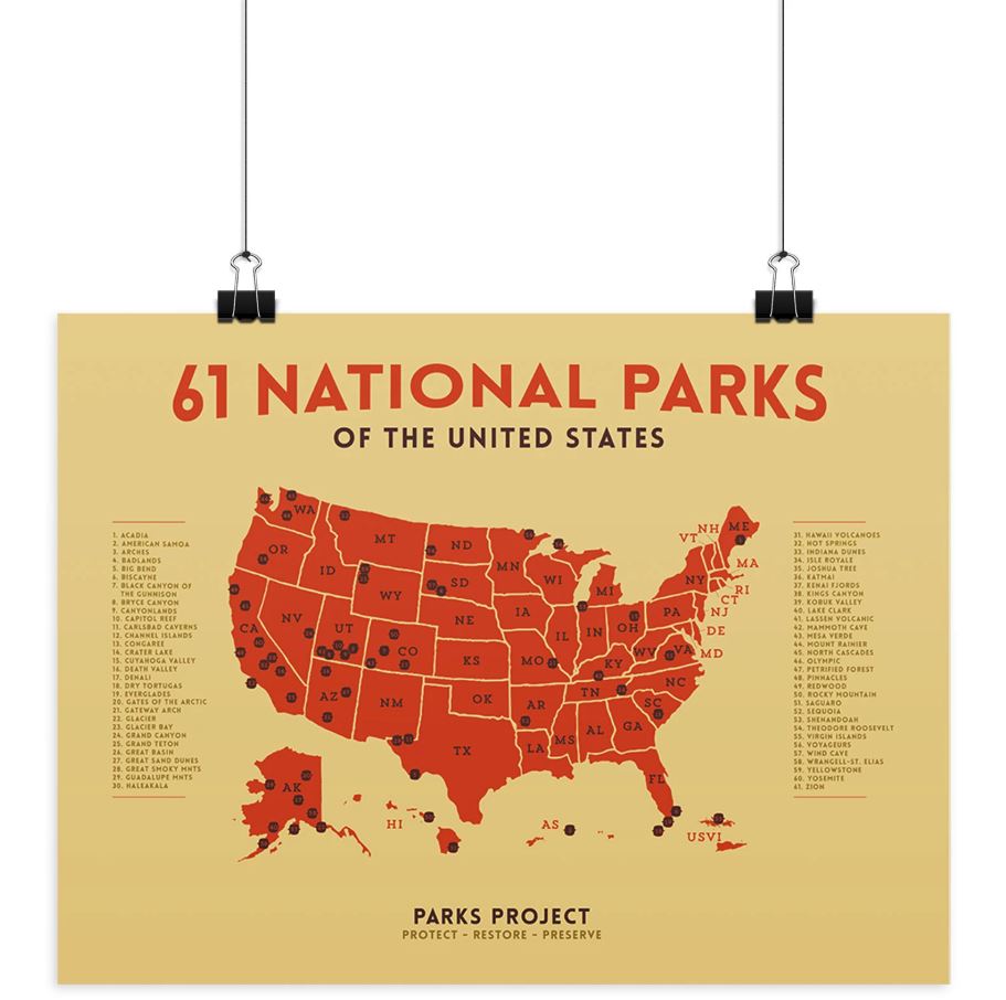 Holiday Gift Guide for National Park Lovers - Poster