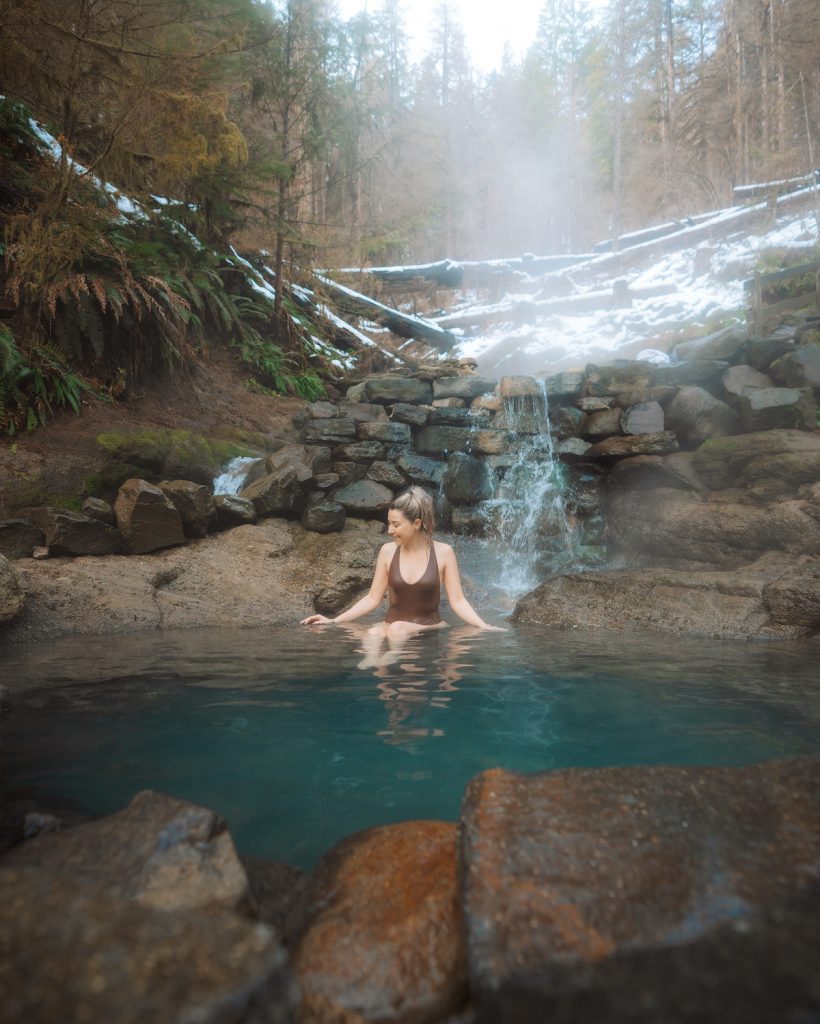 Scenic Oregon 7 Day Road Trip Exploring the Mountains and Coast - Terwilliger Cougar Hot Springs