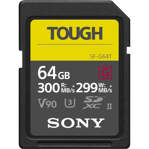 Sony SF-G Tough SD Cards