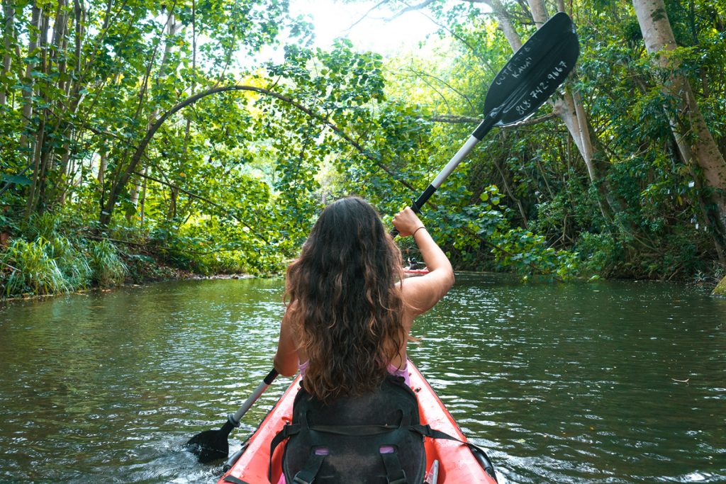 9 Must-Do Kauai Outdoor Adventures - Kayak Wailua River - Renee Roaming