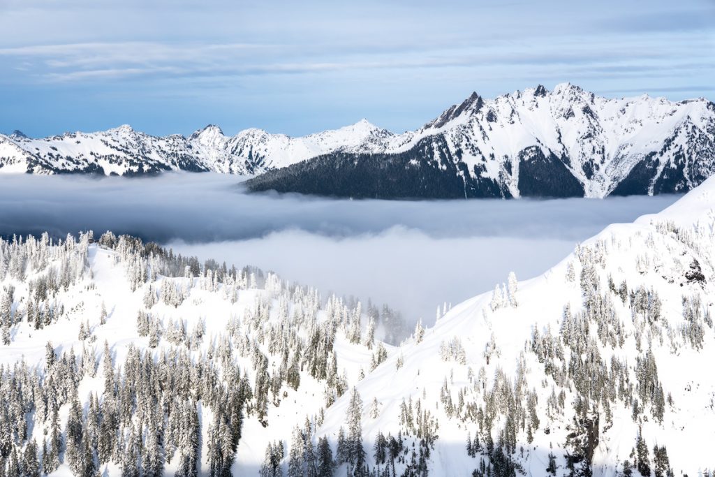 Snowshoe to Artist Point - Cascade Mountains