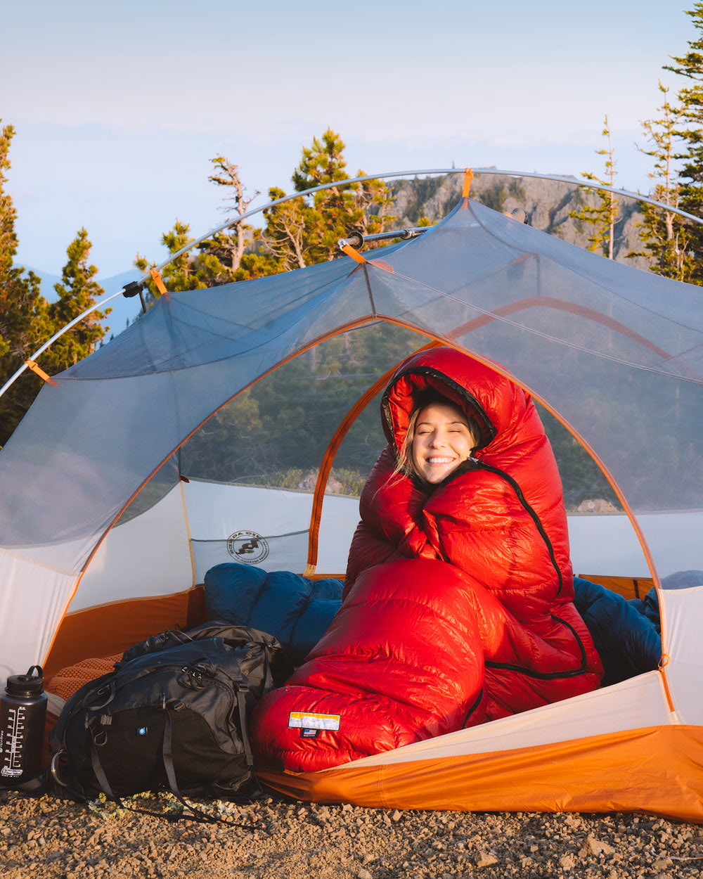 How To Get Over Your Fears of First Time Backcountry Camping - Sleeping In A Tent