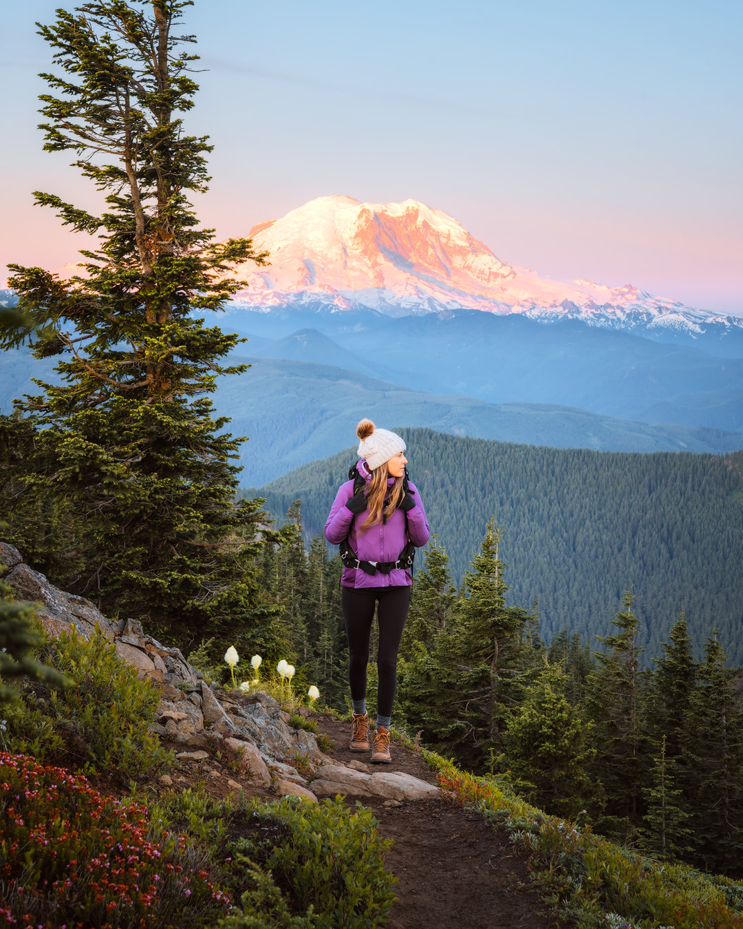 How To Get Over Your Fears of First Time Backcountry Camping - Mount Rainier