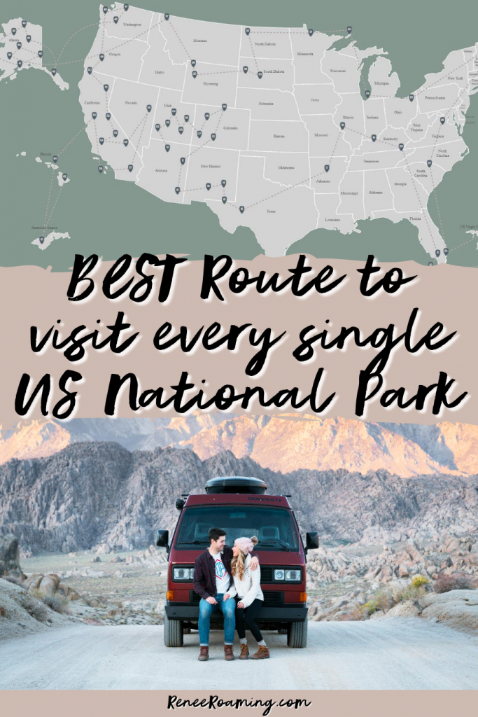Best Route to Visit Every Single US National Park - Renee Roaming