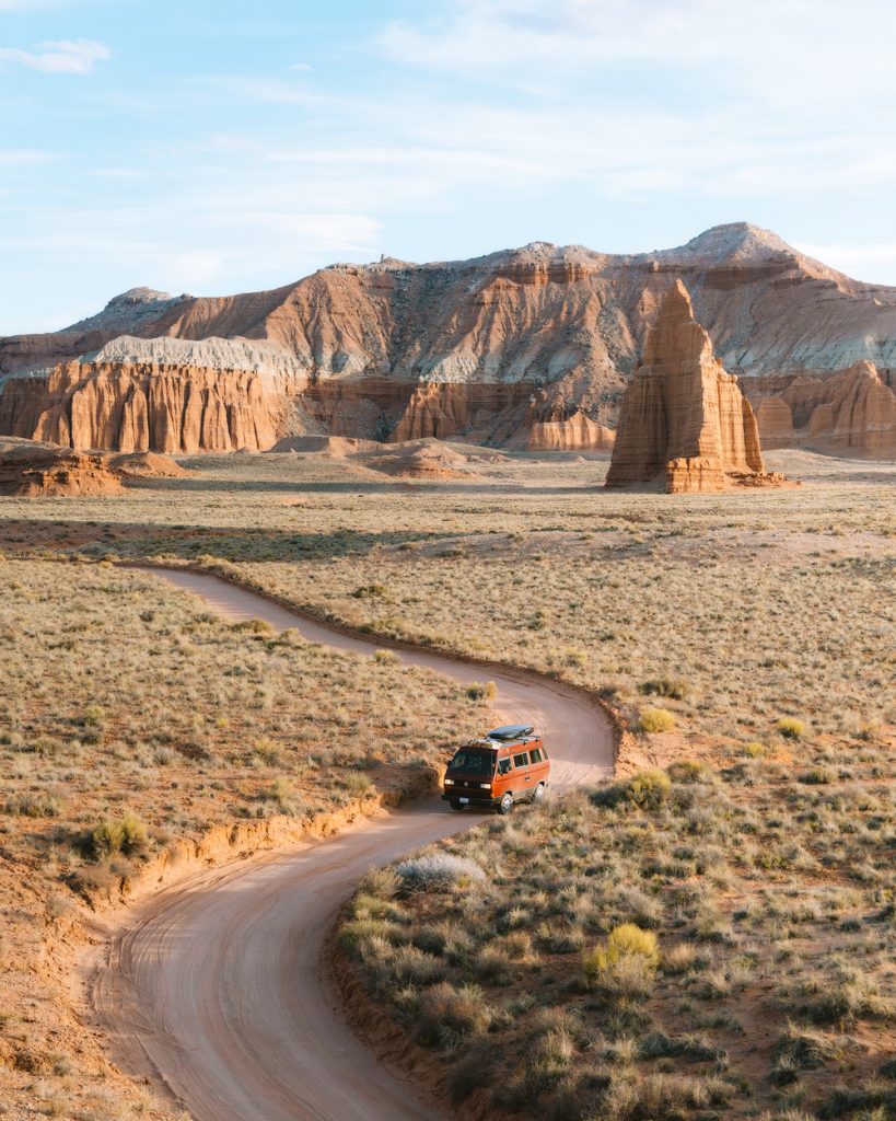 Van life in Capitol Reef 