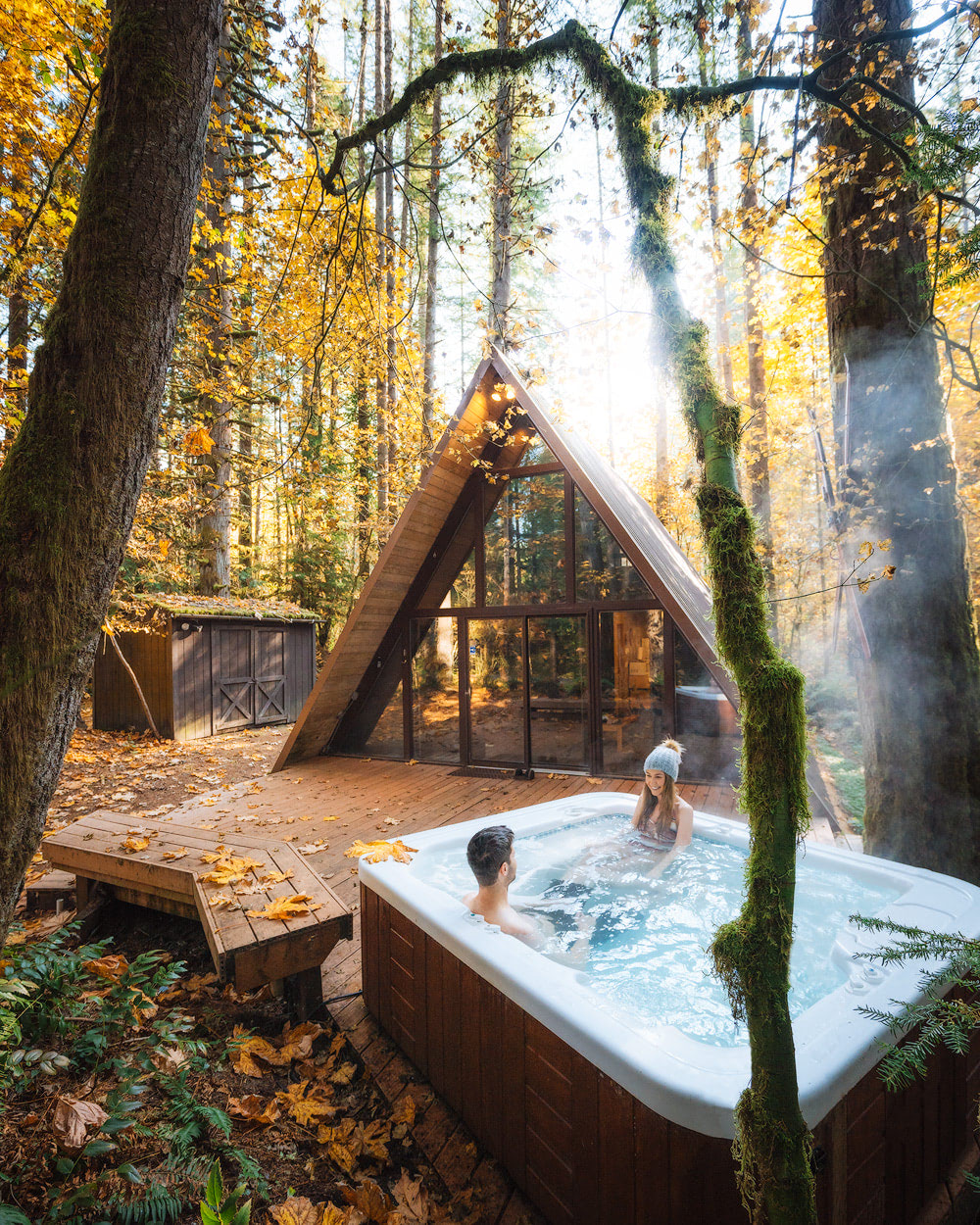 24 Washington Cabins And Tree Houses To Rent Renee Roaming