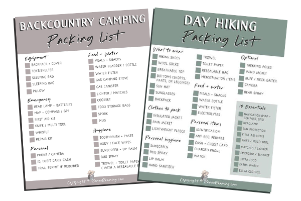 Hiking and Backpacking Free Downloads - Renee Roaming