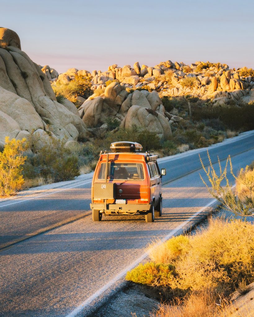 Joshua Tree van life