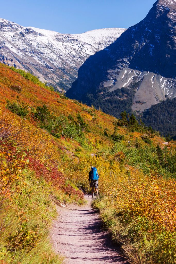 12 Best National Parks To Visit In The Fall - Glacier National Park Fall Hike