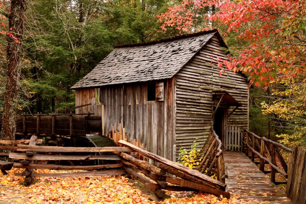 Great Smoky Mountains National Park Cades Cove Mill