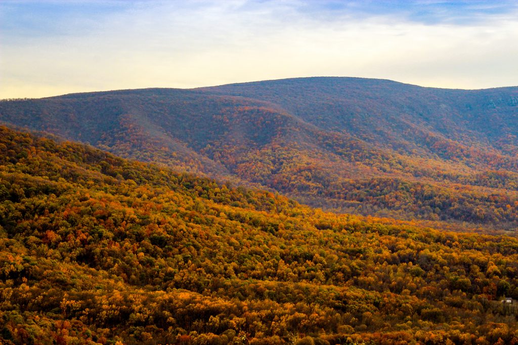 12 Best National Parks To Visit In The Fall - Shenandoah National Park Blue Ridge Parkway