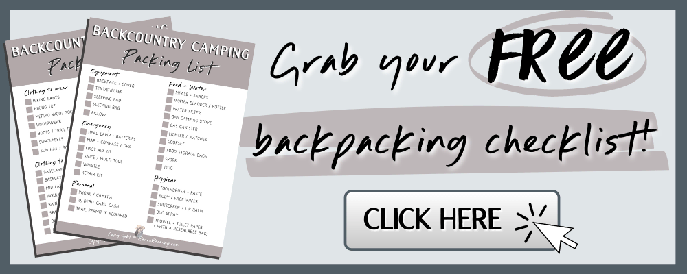 Backpacking Packing List Free Download - Renee Roaming