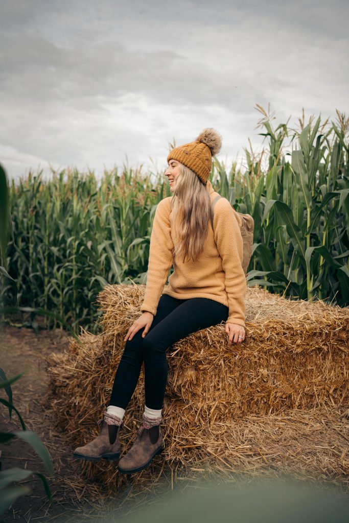 Best outdoor things to do during fall in Washington State - Craven Farms corn maze