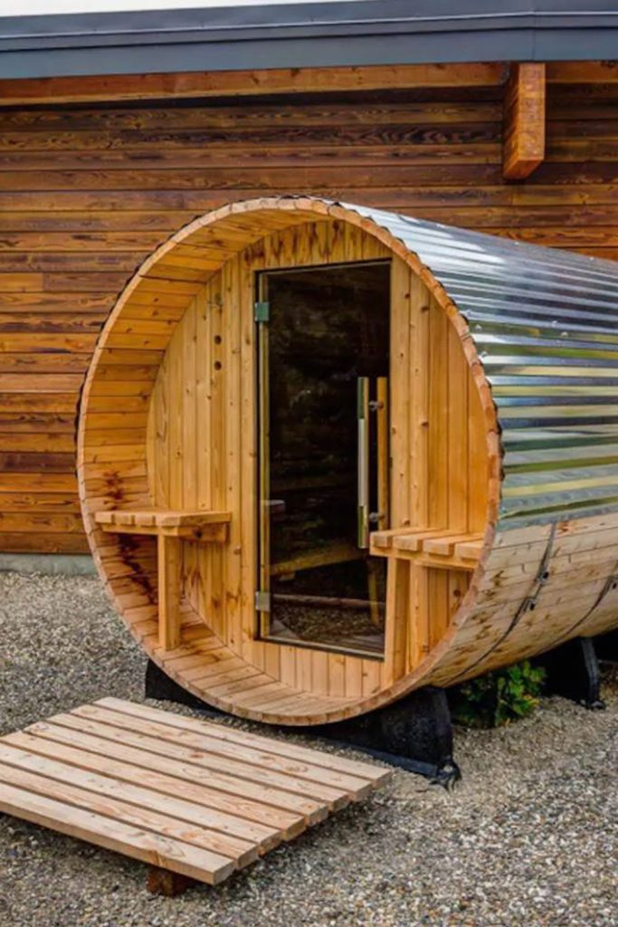 Cozy Cabins to Rent in Washington State - Camp Howard Sauna - Renee Roaming