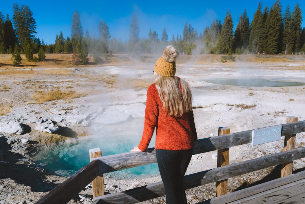 Ultimate Yellowstone National Park Guide and Itinerary- West Thumb Geyser Basin Pool