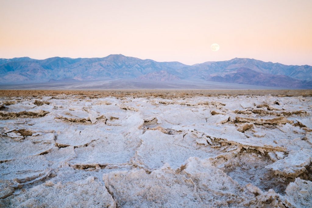 12 Best National Parks to Visit in Winter - Death Valley National Park Salt Flats