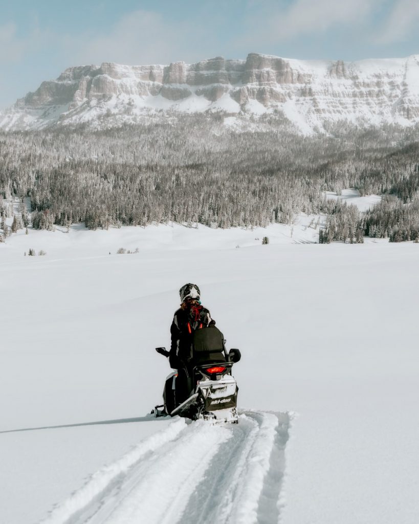 12 Best National Parks to Visit in Winter - Grand Teton National Park Snowmobiling