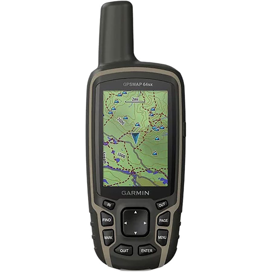 Hiking GPS device