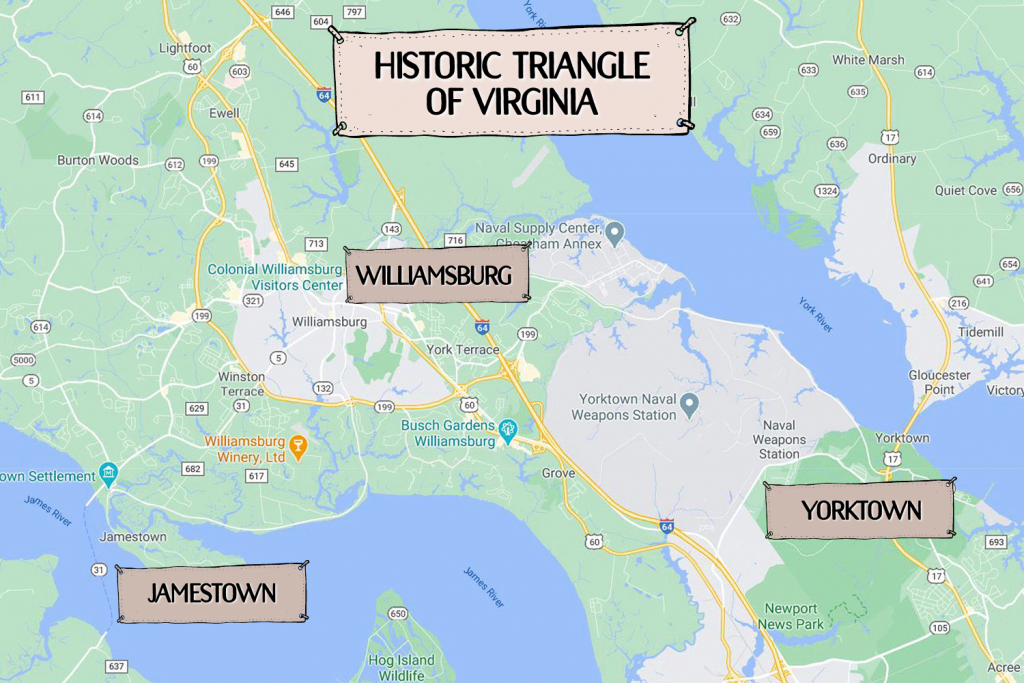 Historic Triangle of Virginia - Greater Williamsburg Area