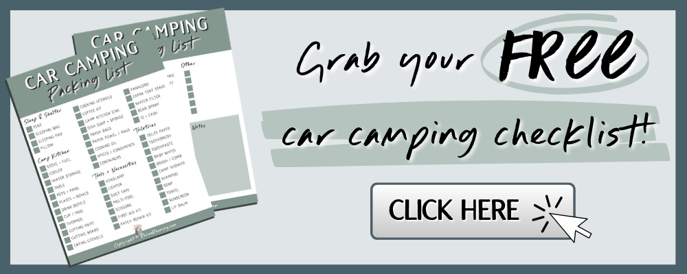 Camping Checklist Printable I Camping Essentials Packing List I