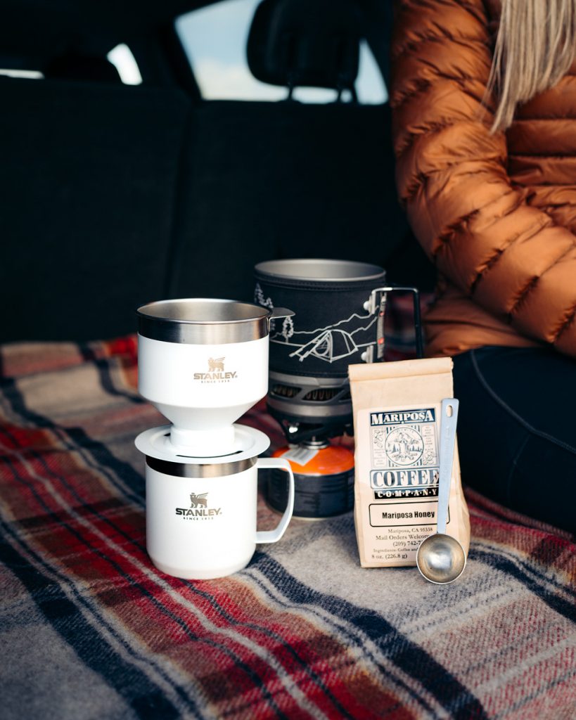 How To Make Coffee While Camping — Renee Roaming