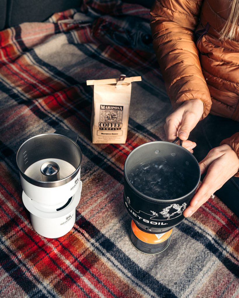 Make Coffee While Camping (and Glamping)