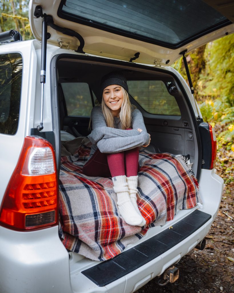 How To Take A Road Trip On A Budget - Sleep In Your Car