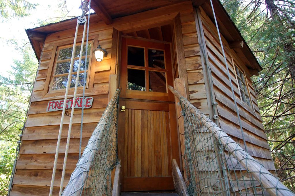 20 Magical Oregon Treehouses You Can Rent - Forestree Oregon Treehouse to Rent