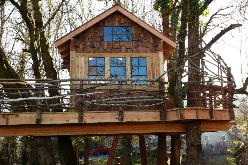 20 Magical Oregon Treehouses You Can Rent - The Treehouse Retreat