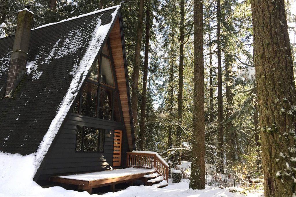 A-Frame Oregon Cabins to Rent - Rancho Relaxo A-Frame Cabin