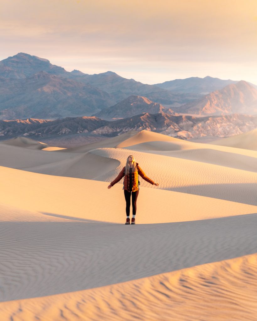 Best National Parks to Visit in Spring - Death Valley National Park - Mesquite Sand Dunes