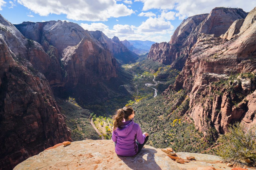 Best National Parks to Visit in Spring - Zion National Park Spring Travel Guide - Angels Landing