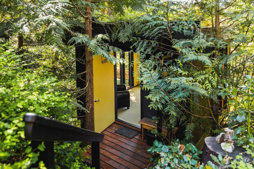 Best Pacific Northwest Treehouses To Rent - Pleasant Bay Lookout - Renee Roaming