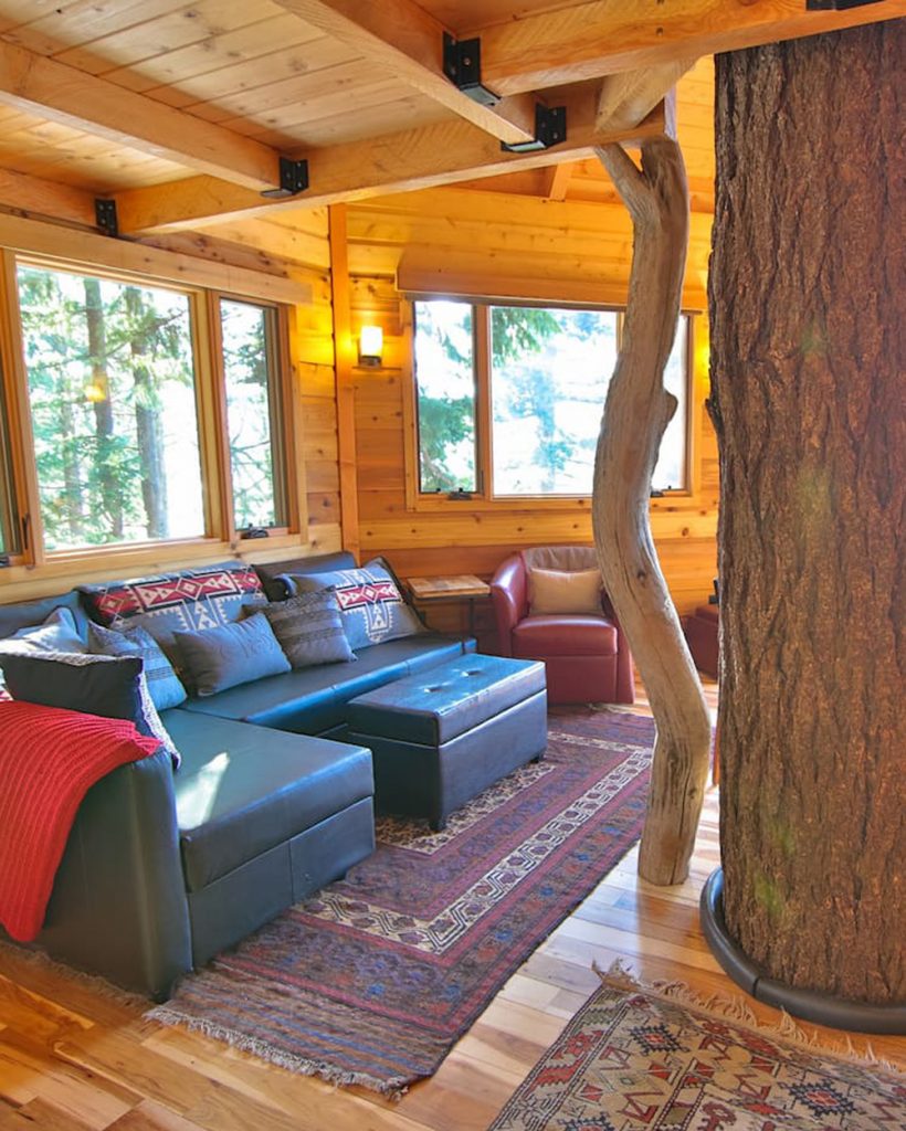 Oregon Treehouses To Rent - Osprey Treehouse