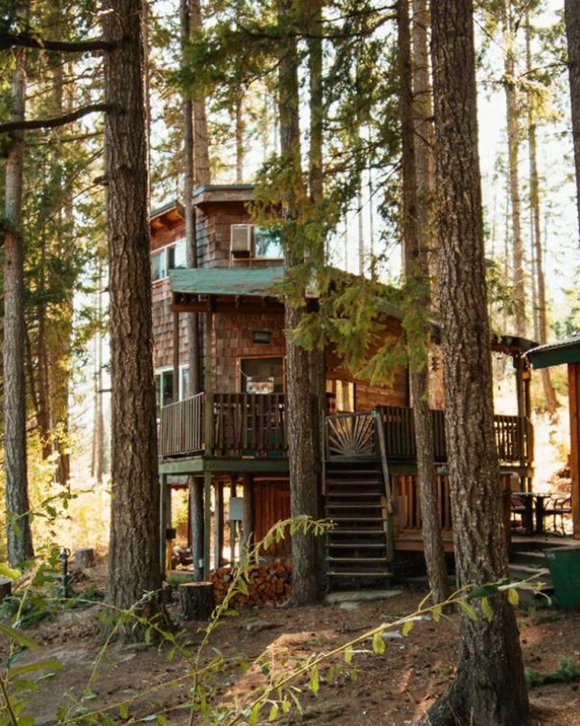 Pacific Northwest Treehouses - Lothlorien Woods Treehouse