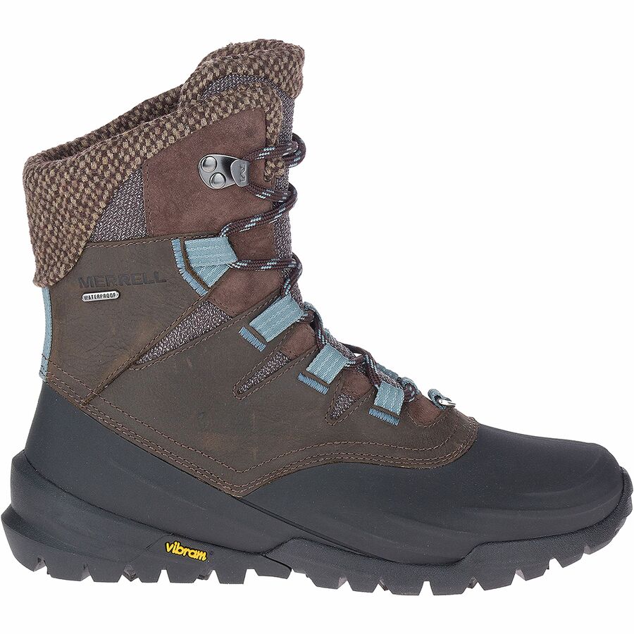 Snowshoeing Tips For Beginners - What To Wear Snowshoeing - Merrell Thermo Aurora 2 Mid Shell Waterproof Boot