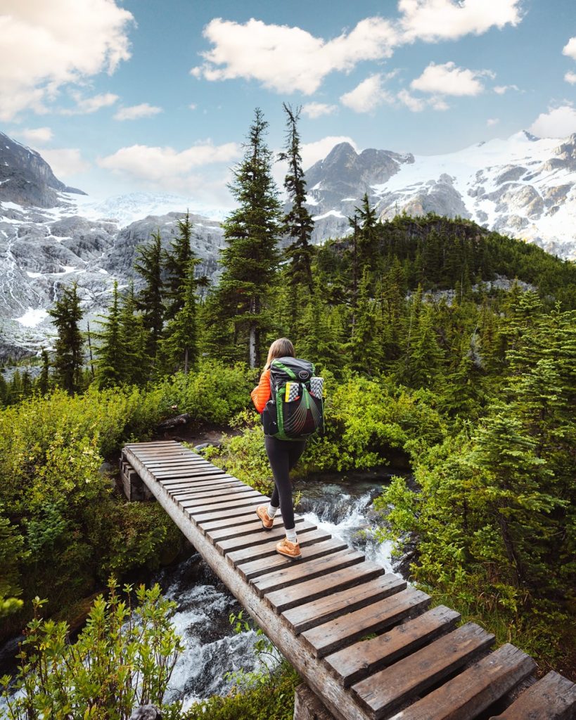 Backpacking to Upper Joffre Lake