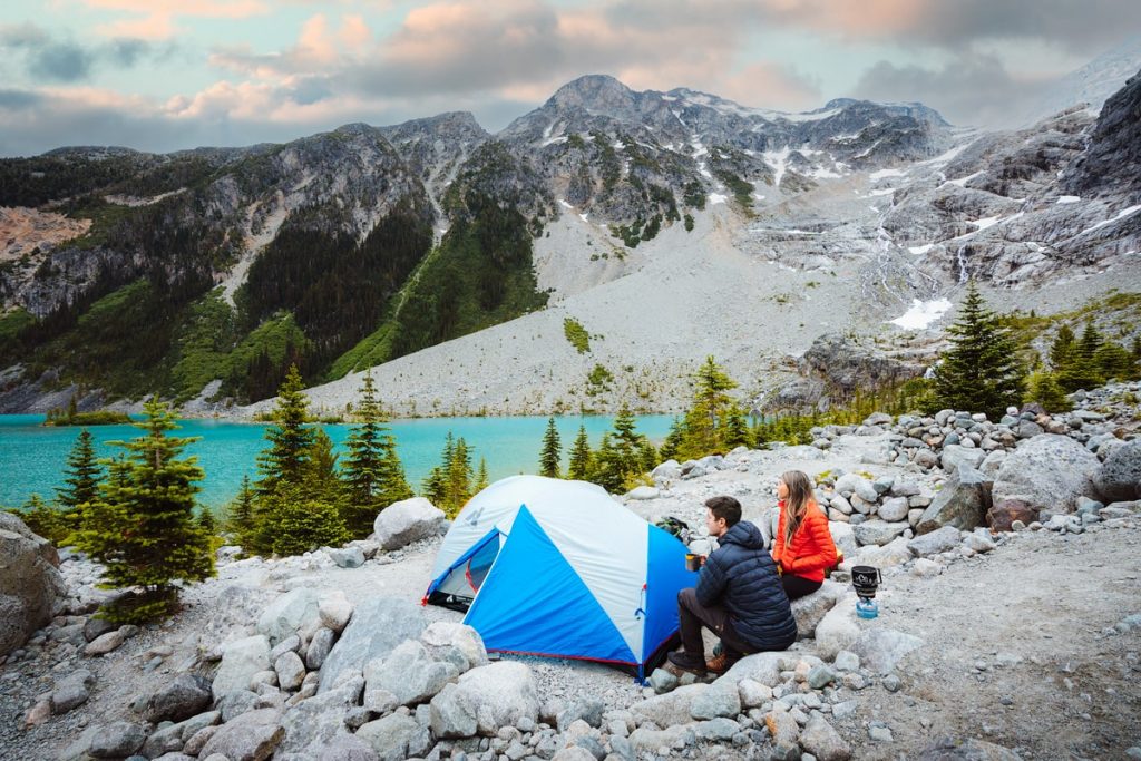 Camping near joffre on sale lake