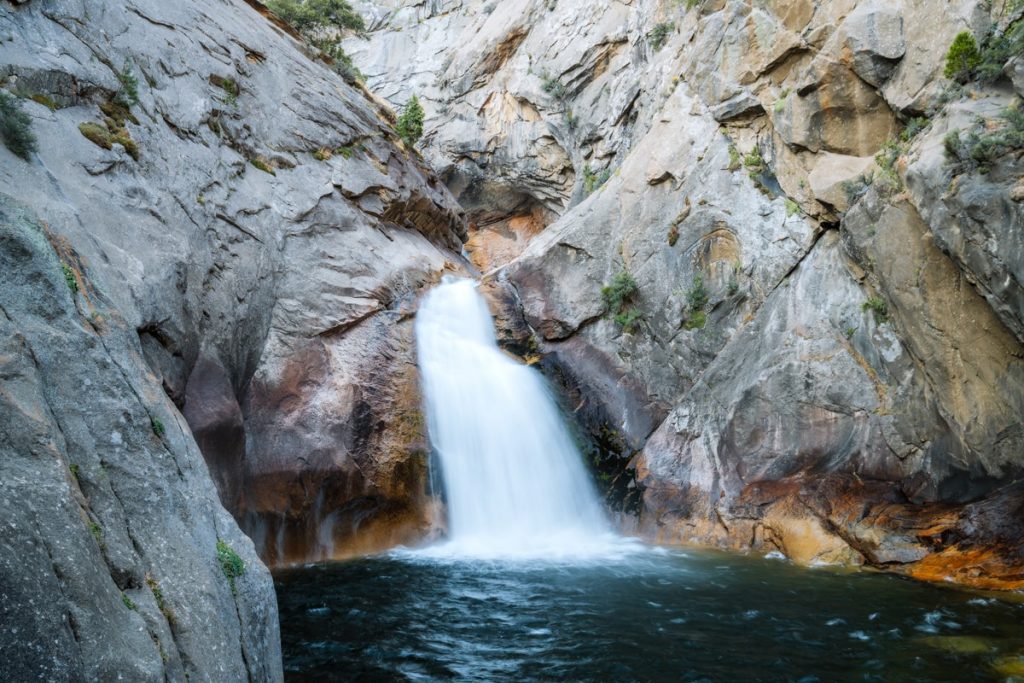Best National Parks to Visit in Summer - Kings Canyon National Park Waterfall