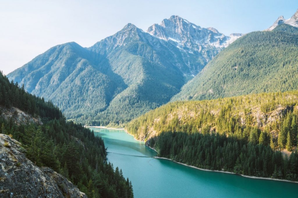 Best National Parks to Visit in Summer - North Cascades National Park Diablo Lake