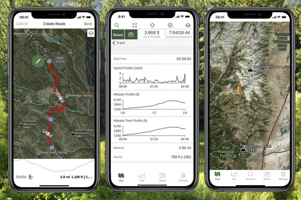 Best Road Trip Planner Apps to Help You Find and Track Hikes - Gaia GPS App